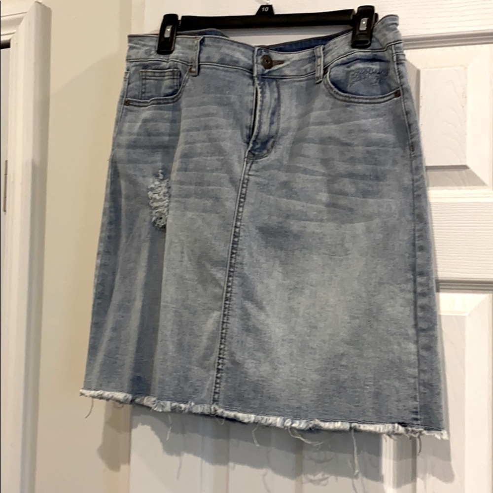Suzanne Betro Jean skirt